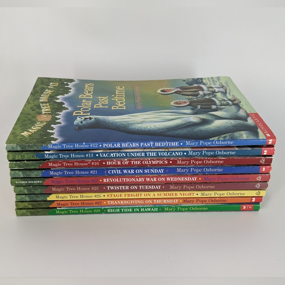 Magic Tree House Books Lot (9) Mary Pope Osborne